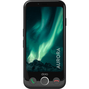 DORO Aurora A10 — Smartphone, Graphite, 64 GB, 4 GB RAM, 60 Hz