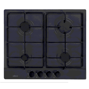 ELLECI Style 60 G59 — Placa de gas, 580 mm, Antracita, 4 zone(s) zonas