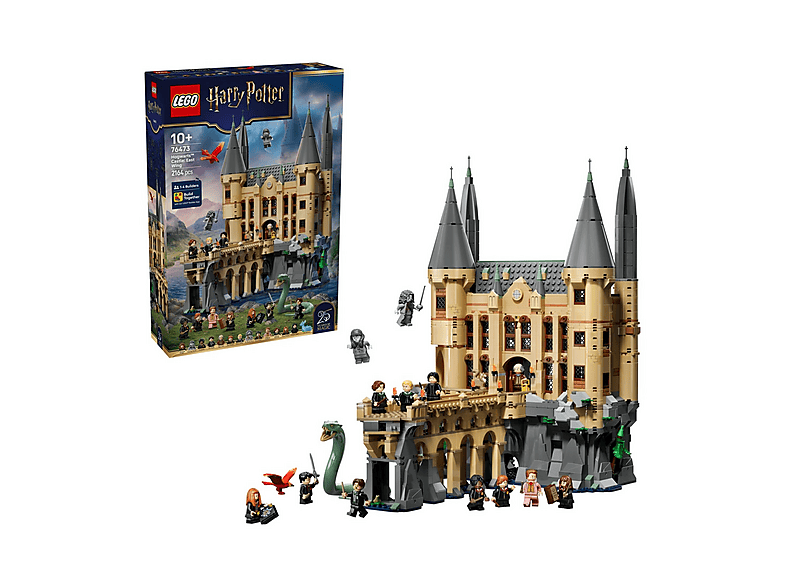 LEGO LEGO® Harry Potter Castillo de Hogwarts: Ala Este de Juguete - 13 Minifiguras — Juego de construcción, edad recomendada: 10 año(s), 2164 piezas