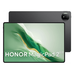 HONOR MAGICPAD2 12.3P/12GB RAM/256GB/WIFI/BLACK — Tablet, Negro, 12,3" OLED 4K, Qualcomm Snapdragon® 8s Gen 3, Tablet Android