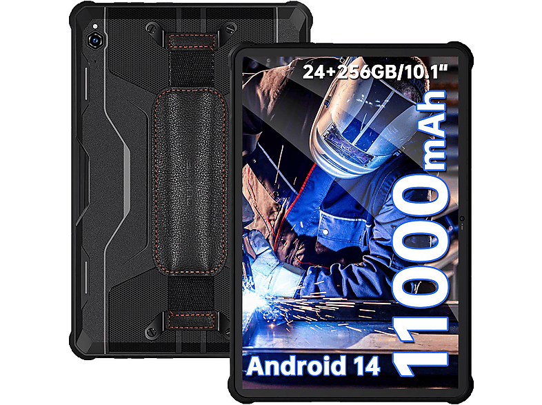 OUKITEL RT9 — Tablet, 256 GB, Negro, 6 GB RAM, 10,1"