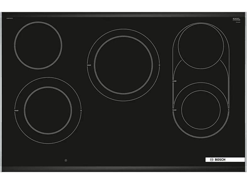 BOSCH PKM875DP1D — Placa vitrocerámica, Vitrocerámica, Eléctrica, 23 cm, Negro - Imagen 2