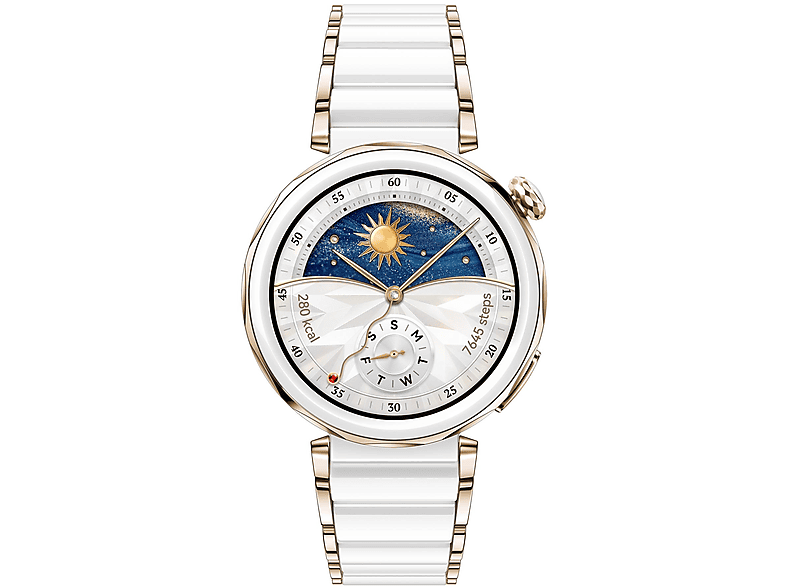 HUAWEI GT5 PRO 42MM CERAMIC TITANIUM — Smartwatch, 130–190 mm, Blanco, Titanio y cerámica - Imagen 2
