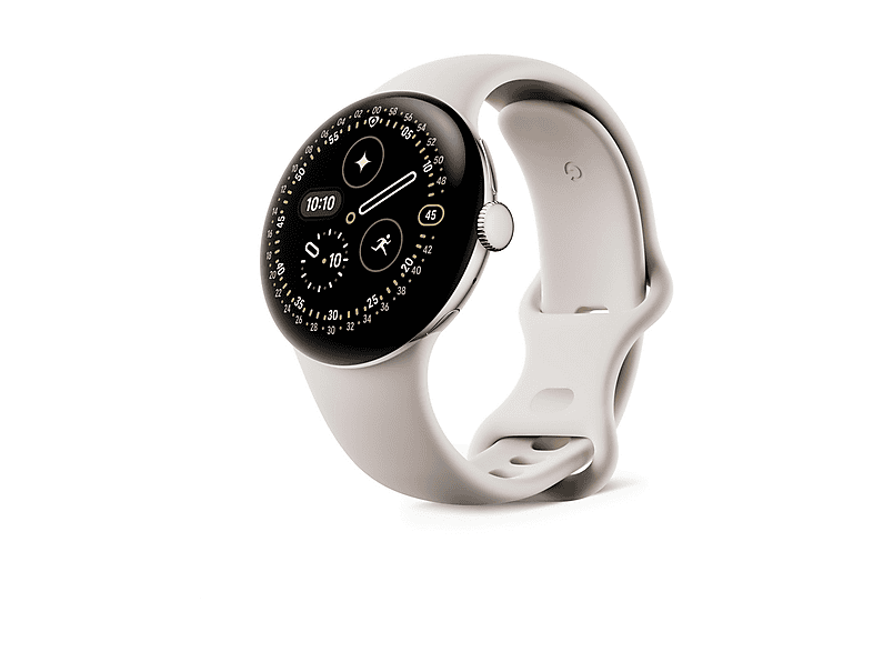 GOOGLE Pixel Watch 4 — Smartwatch, Aluminio, Plata, S/L - Imagen 2