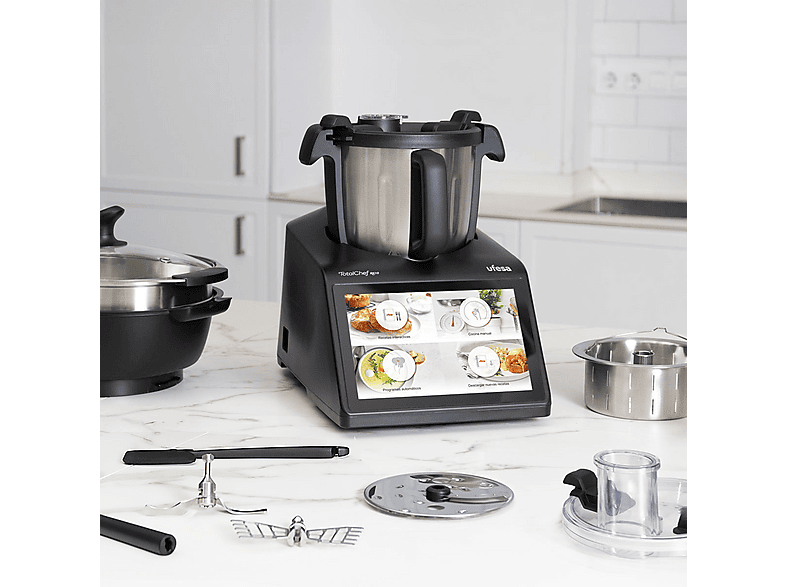 UFESA RK10 — Robot de cocina, 2400 W, Negro, 4,5 l - Imagen 2