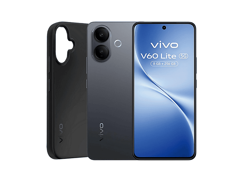 VIVO BUNDLE V60 LITE 6.77P/ 5G/8N/8+256GB/B — Smartphone, Negro, 8 GB RAM, 6500 mAh, Móvil Android - Imagen 2