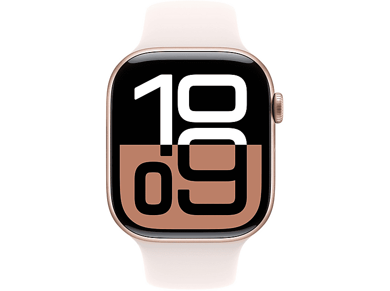 APPLE Watch Series 10 — Smartwatch, Aluminio, Rosa, M/L - Imagen 2