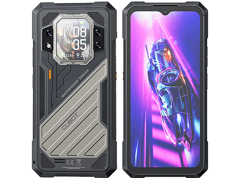 CUBOT — CUBOT KingKong X, Black, Móvil Android, 256 GB, 16 GB RAM, 6,583" IPS, MediaTek Dimensity 7050, 10200 mAh, Octa-Core Processor - 64 Bits - Imagen 2