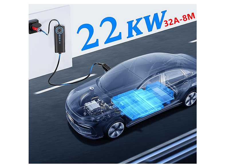 SMORGR 8M 22KW 6A-32A Tipo 2 — Cargadores vehículos eléctricos, Black - Imagen 2
