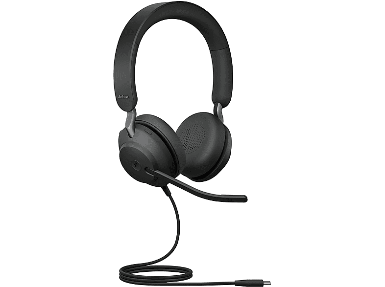 JABRA — Auriculares de diadema con cable, Circumaurales, Black, 24189-999-899 JABRA - Imagen 2