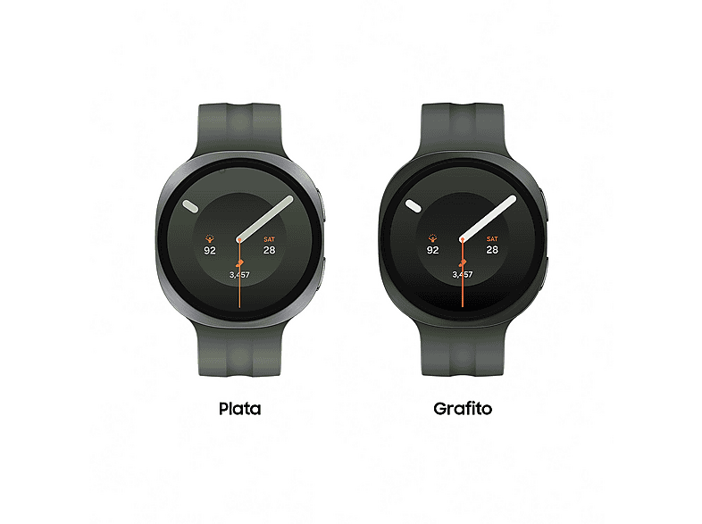 SAMSUNG Galaxy Watch9 BT 44 mm — Smartwatch, 32 GB, 2 GB RAM, Plata, 1.5" - Imagen 2