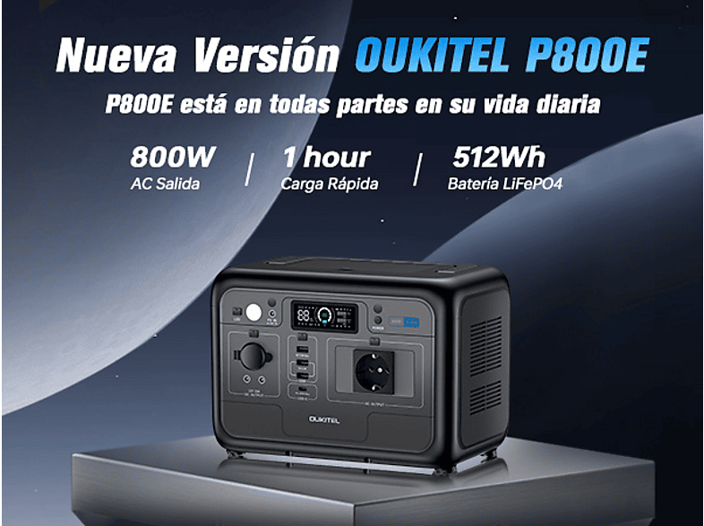 OUKITEL P800E — Estación de energía portátil - Imagen 2