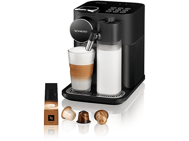 DELONGHI EN640.B - GRAN LATTISSIMA — Cafetera de cápsulas, 1400 W, Negro, 19 bar, 500 ml - Imagen 2