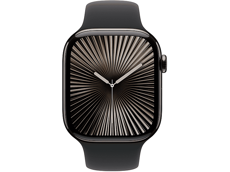 APPLE Watch Series 10 — Smartwatch, Titanio, Gris, S/M - Imagen 2