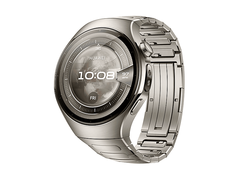 HUAWEI WATCH 5 46MM TITANIUM — Smartwatch, Titanio, Plata - Imagen 2