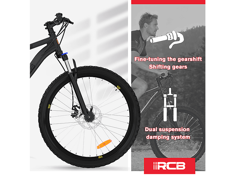 RCB GK2 — Bicicleta de Montaña, Titanio, Gris - Imagen 2
