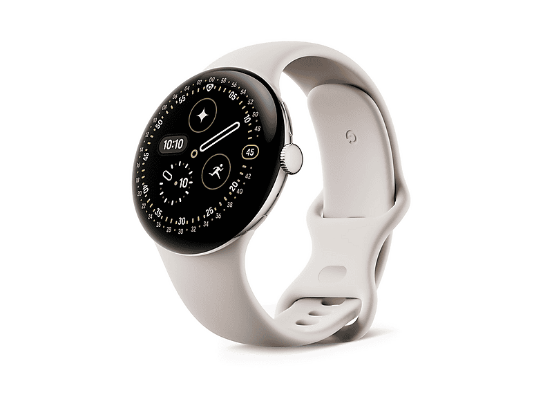 GOOGLE Pixel Watch 4 — Smartwatch, Aluminio, Blanco, S/L - Imagen 2