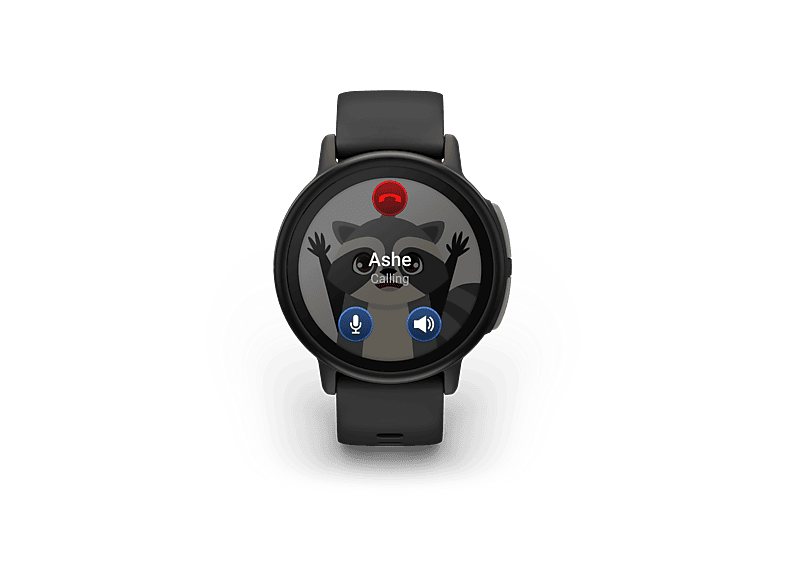 GARMIN Bounce 2 LTE — Smartwatch infantil, Caja de 43mm, Negro, Pantalla AMOLED brillante a color de 1.2", Correa de Silicona - Imagen 2