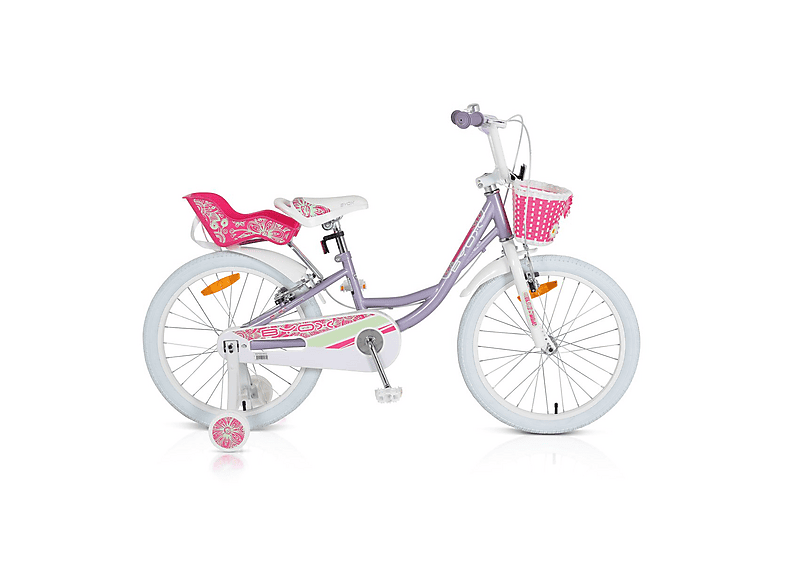 BYOX Moda — Bicicletas para niños, marco: 22 cm, Acero, lila - Imagen 2