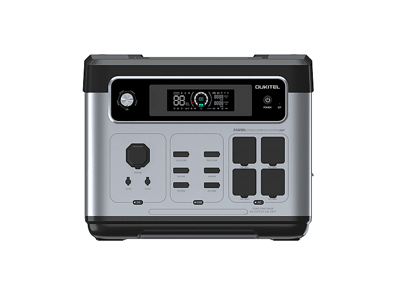 OUKITEL P2400 — Estación de energía portátil - Imagen 2