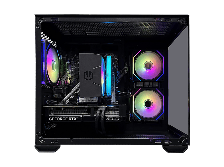 IBUYPOWER Fighter Recon Lite — PC Gaming, 16 GB RAM, 1 TB SSD, Negro, AMD Ryzen 5 8400F - Imagen 2