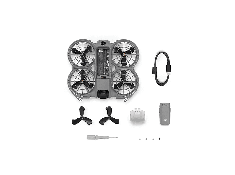 DJI Neo 2 — Dron, 19 GB Memoria, Gris, Sensor CMOS 1/2” 12 MP, 19 min Autonomía - Imagen 2