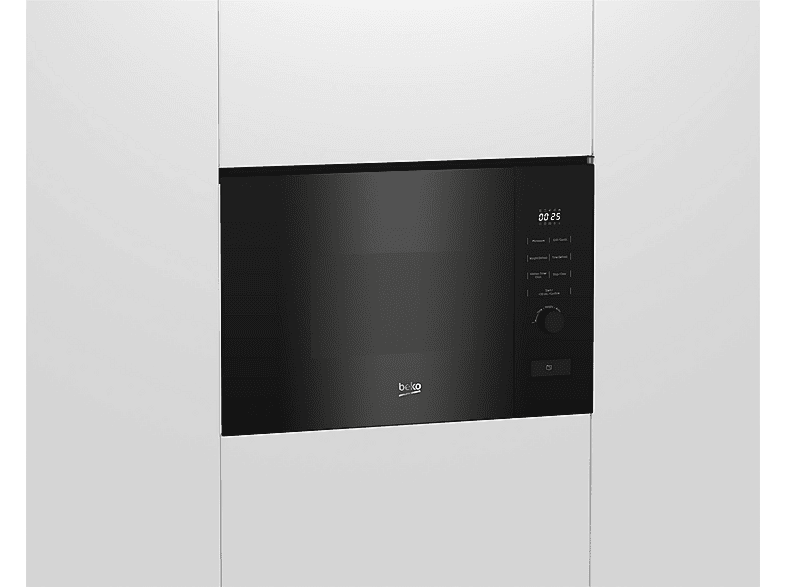BEKO BMGB20212B — Microondas integrable, 800 W, Negro, 5 potencia, 20 l - Imagen 2