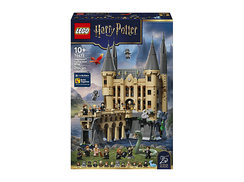 LEGO LEGO® Harry Potter Castillo de Hogwarts: Ala Este de Juguete - 13 Minifiguras — Juego de construcción, edad recomendada: 10 año(s), 2164 piezas - Imagen 2