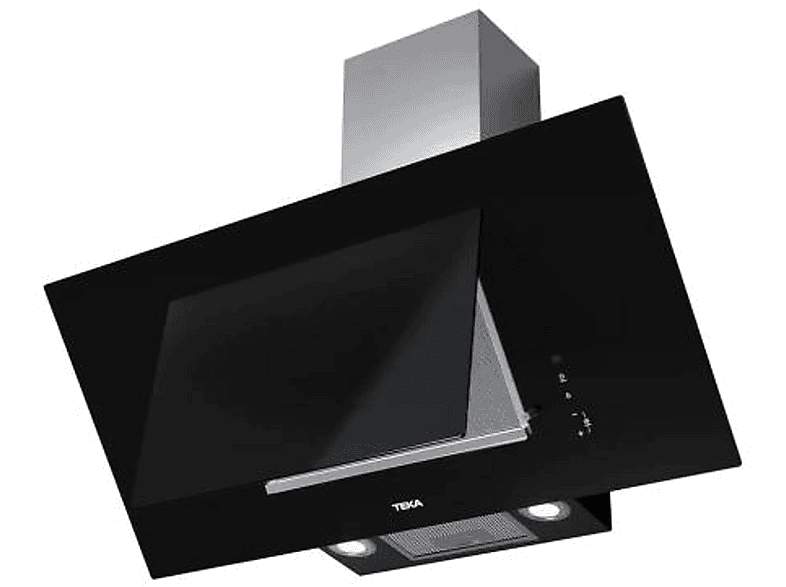 TEKA 112930059 — Campana decorativa, 3 velocidades, 786 m³/h, 700 mm, Negro - Imagen 2