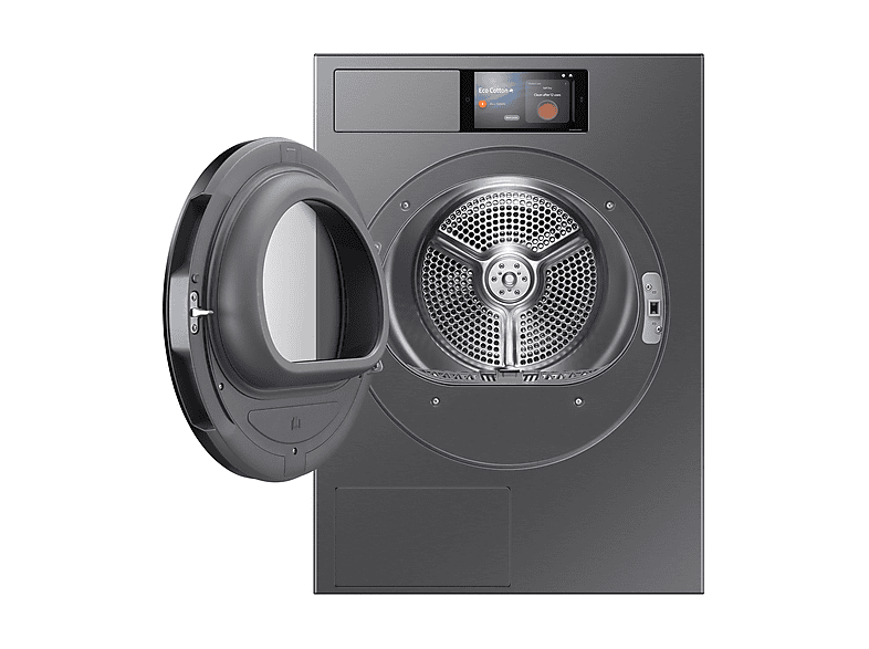 SAMSUNG — Secadora, 9 kg, 19 programas, Grafito, Secadora bomba de calor -Samsung DV90F09F4SU3 - Imagen 3