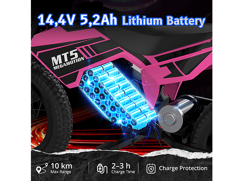 MEGA MOTION MT5 — Moto eléctrica infantil (ref. 175439145) - Imagen 3