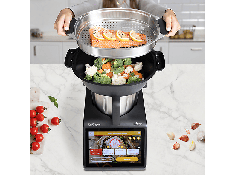 UFESA RK10 — Robot de cocina, 2400 W, Negro, 4,5 l - Imagen 3