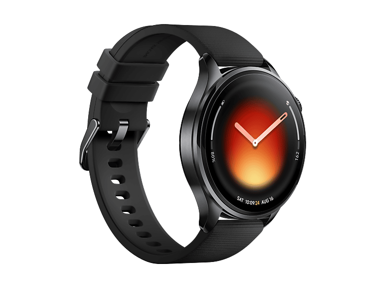 XIAOMI Watch 5 — Smartwatch, Correa 135-205 mm, Negro, Pantalla AMOLED 1,54”, +150 Modos Deportivos - Imagen 3