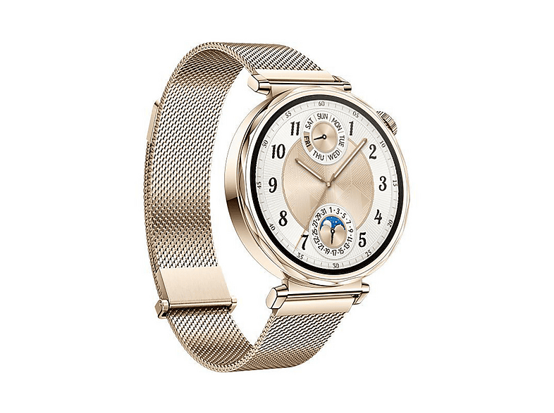 HUAWEI Watch GT 5 — Smartwatch, Gold, Acero inoxidable - Imagen 3