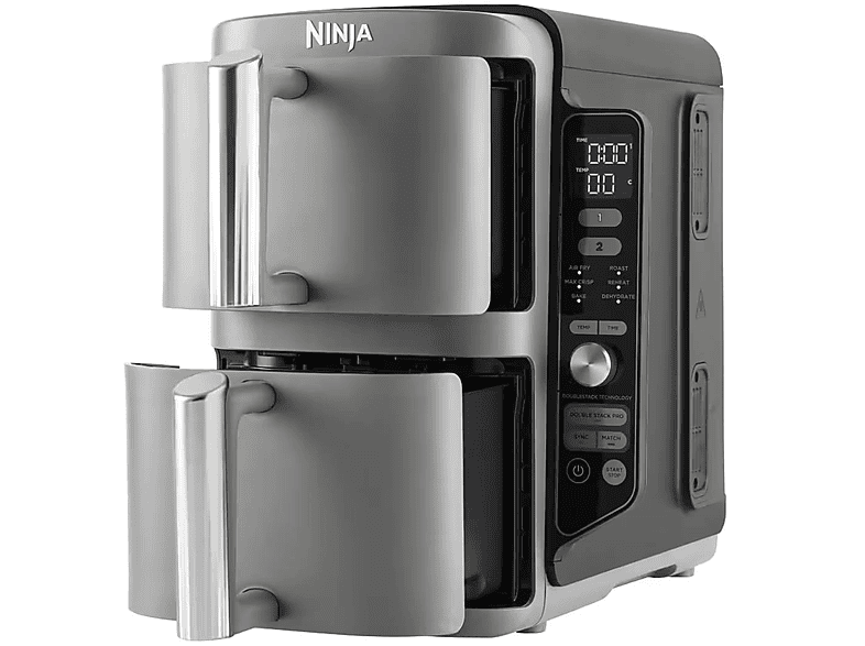 NINJA SL400EU — Freidora de aire, 2470 W, Gris, Doble cesta, 9.5 l - Imagen 3