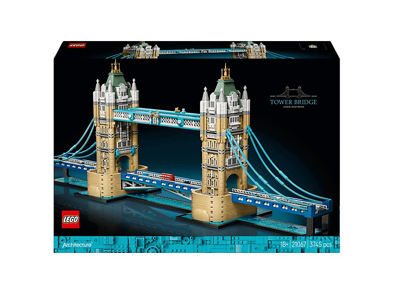 LEGO LEGO® 21067 Architecture Puente de la Torre – Kit de Maquetas 3D — Juego de Construcción, edad recomendada: 6 año(s), 1 piezas - Imagen 3