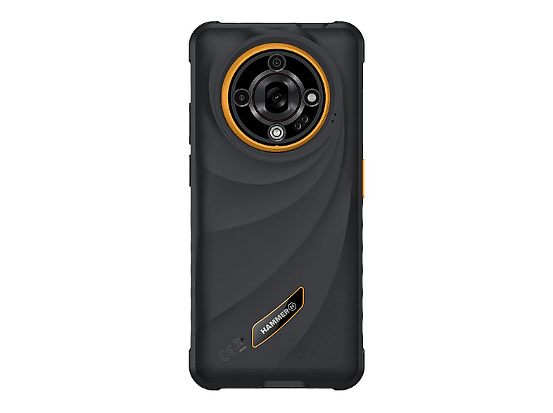 HAMMER TEL001106 — Smartphone, 128 GB, 6 GB RAM, 6050 mAh, Negro / Naranja - Imagen 3