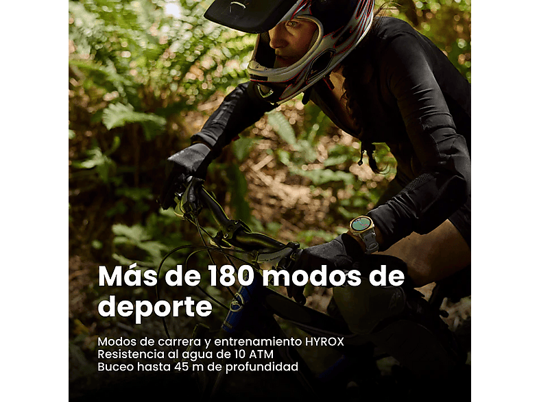 AMAZFIT T-Rex 3 Pro — Smartwatch, 44 mm, Hasta 17 días Autonomía, +180 Modos Deportivos, pantalla AMOLED (ref. 1670254) - Imagen 3