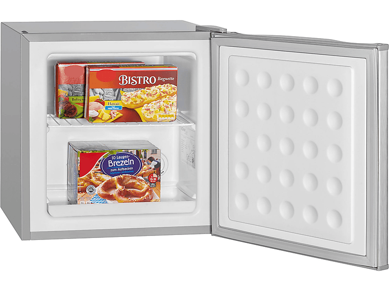 BOMANN 734190 — Congelador bajo encimera, 510 mm, Inox, 31 l - Imagen 3