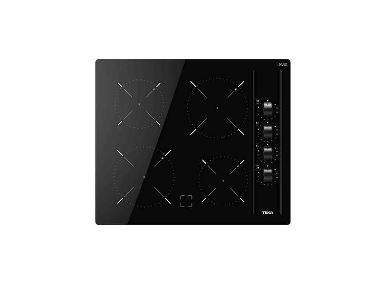 TEKA TBC 64000 XFL — Placa vitrocerámica, Zona grande 18 cm, 60 cm, Negro, 4 zonas - Imagen 3