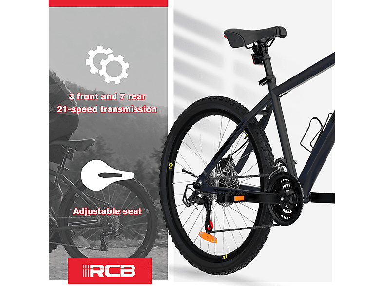 RCB GK2 — Bicicleta de Montaña, Titanio, Gris - Imagen 3