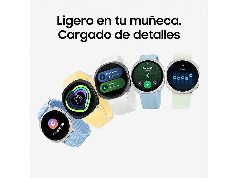 SAMSUNG Galaxy Watch9 LTE 44 mm — Smartwatch, 32 GB, 2 GB RAM, Plata, 4G - Imagen 3