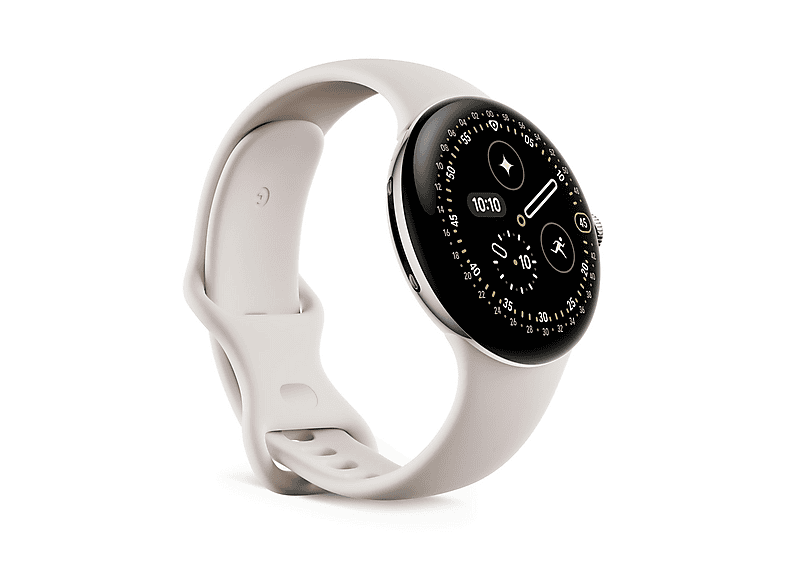 GOOGLE Pixel Watch 4 — Smartwatch, Aluminio, Blanco, S/L - Imagen 3