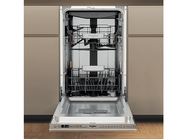 WHIRLPOOL WH6IB10BS7LA0 — Lavavajillas integrable 45 cm, 10 servicios, 9 programas, 448 mm, No aplicable - Imagen 3