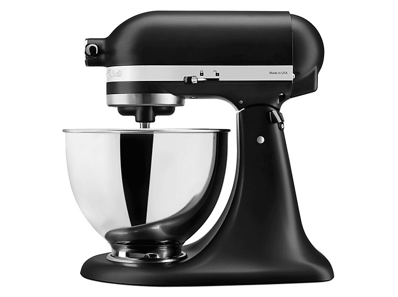 KITCHENAID 5KSM95PSEBM — Robot amasador, 250 W, 4.3 l, 58-220 RPM, Cabezal Inclinable - Imagen 3