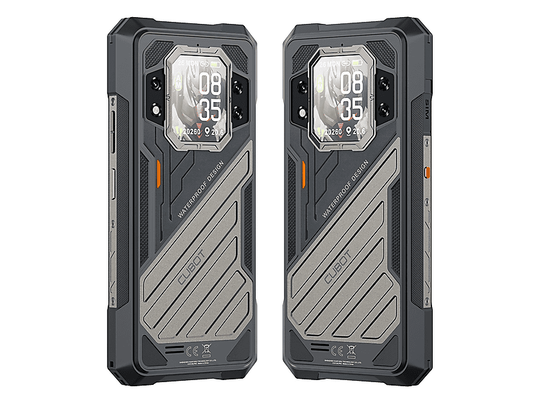 CUBOT — CUBOT KingKong X Pro, Black, Móvil Android, 256 GB, 12 GB RAM, 6,72" IPS, Dimensity 8200 (MT6896), 10200 mAh, Octa-Core Processor - 64 Bits - Imagen 3