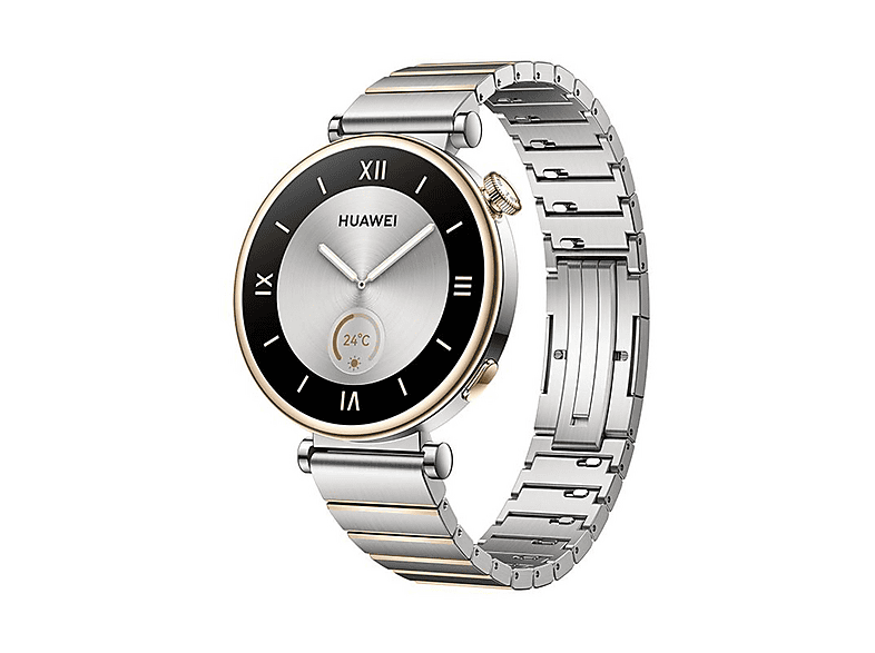HUAWEI WATCH GT4 41MM ELEGANT SILVER — Smartwatch, 120-190 mm, Gold, Acero inoxidable - Imagen 3
