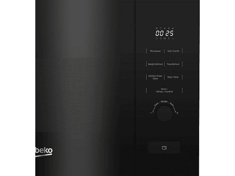BEKO BMGB20212B — Microondas integrable, 800 W, Negro, 5 potencia, 20 l - Imagen 3