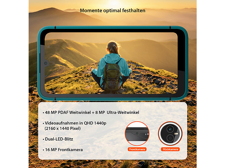 GIGASET S30853-H1532-R111 — Smartphone, Negro, 128 GB, 8 GB RAM, 5,000 mAh - Imagen 3