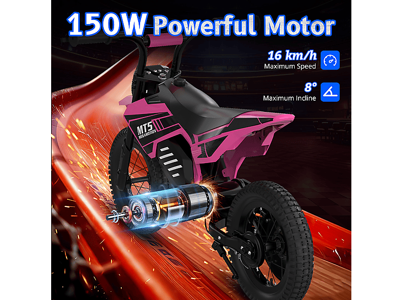 MEGA MOTION MT5 — Moto eléctrica infantil (ref. 175439145) - Imagen 4